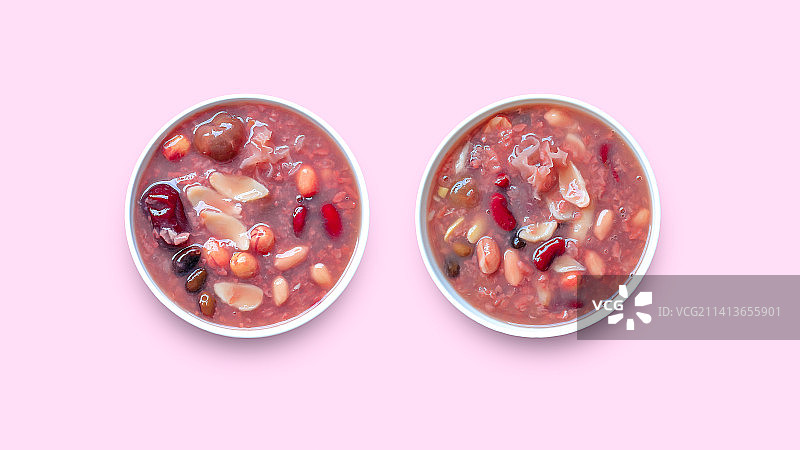 腊八节腊八粥养生粥八宝粥即食食品营养美食图片素材