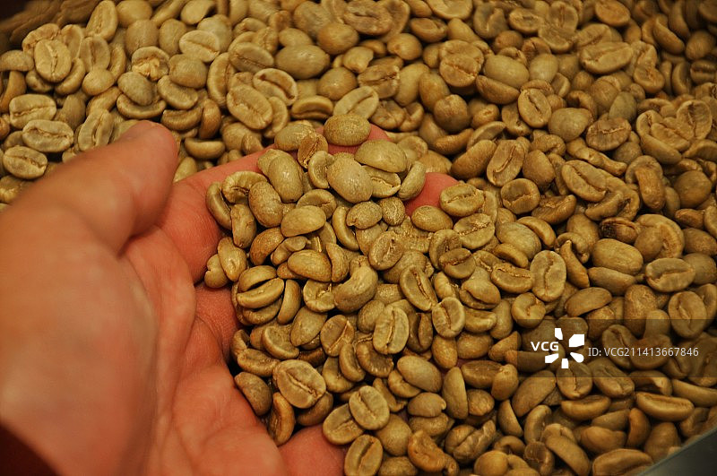 上海咖啡馆咖啡豆图片素材