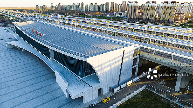 京滨铁路宝坻站图片素材