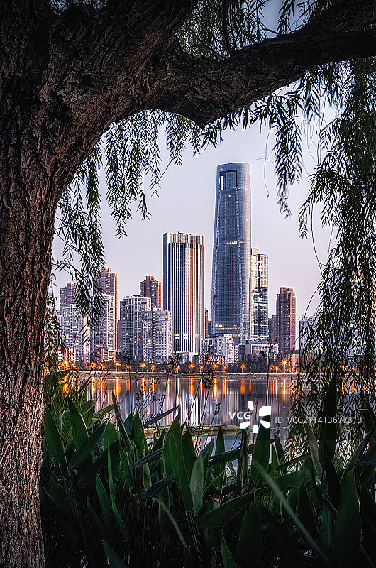 沙湖掠影图片素材