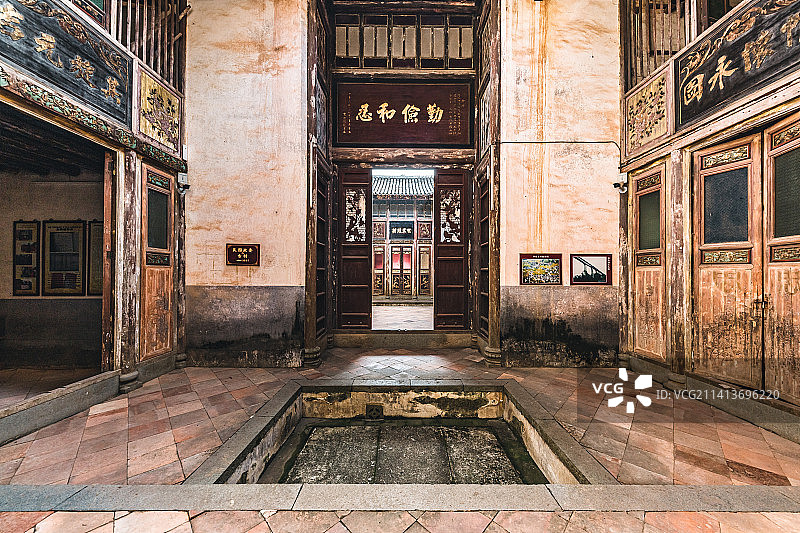 广东河源和平县林寨村图片素材