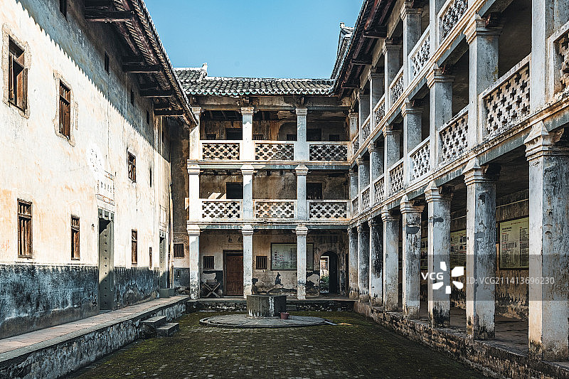 广东河源和平县林寨村图片素材