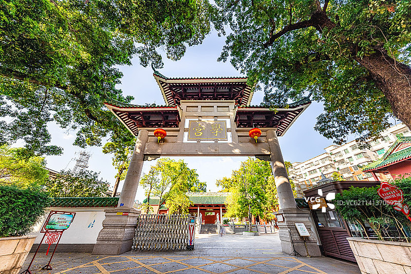 广东省梅州市梅江区梅州学宫图片素材