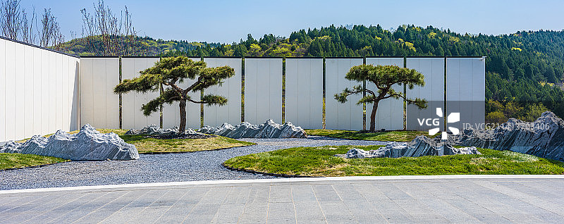 中式庭院园林景观图片素材