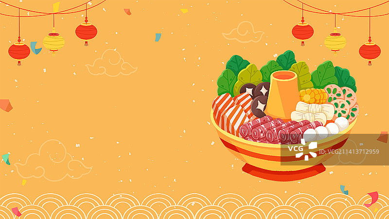 年夜饭图片素材