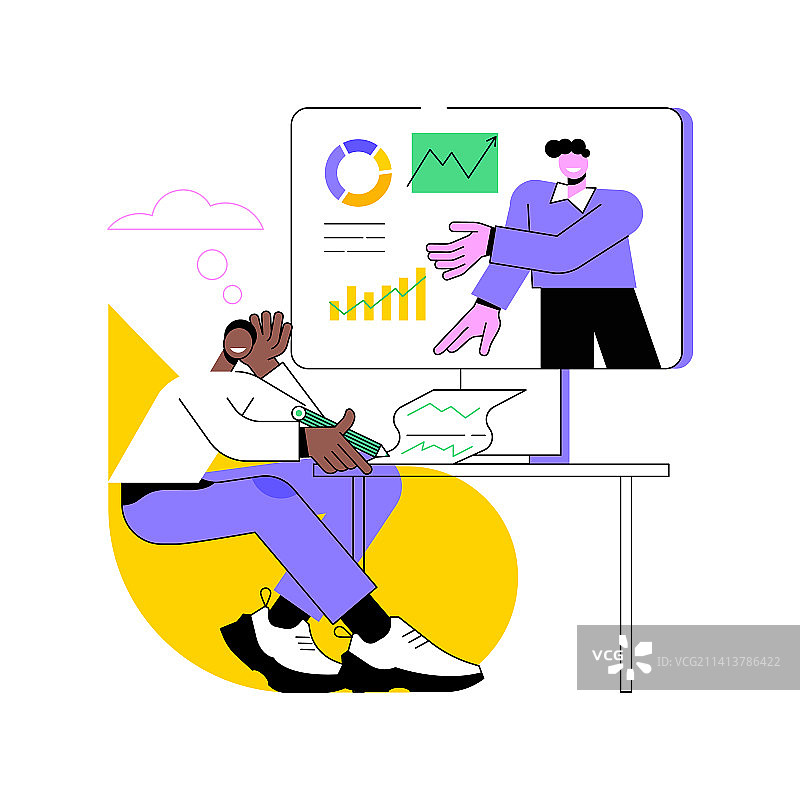 B2B营销卡通素材图片素材