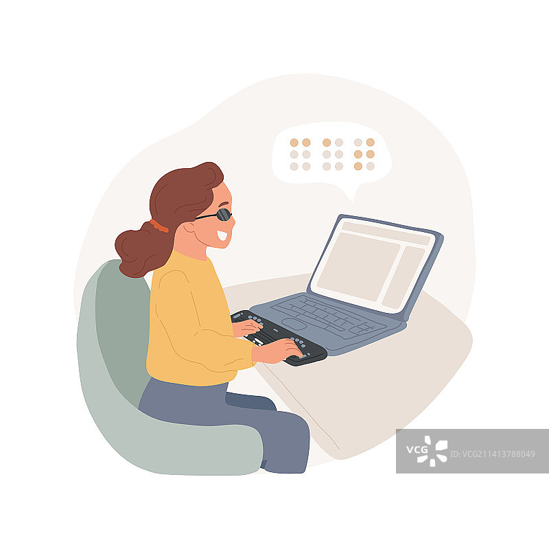 卡通特定设备使用方法图解图片素材