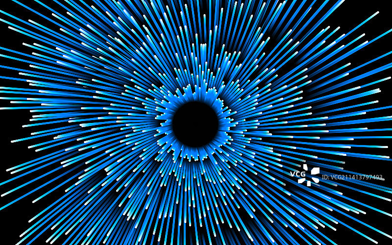 抽象圆形几何背景星爆图片素材