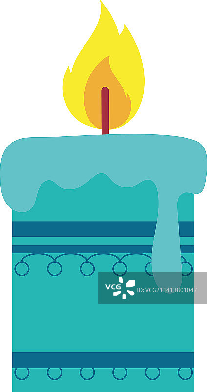 燃烧蜡烛图标图片素材