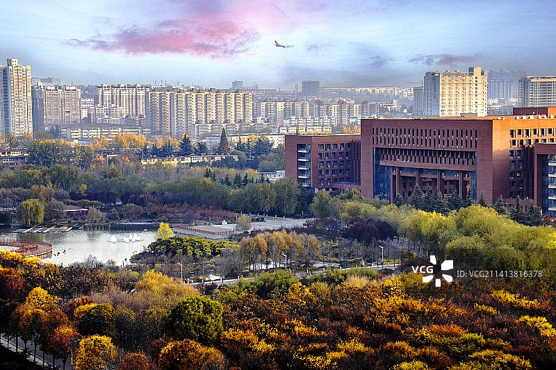 杨凌示范区的冬天图片素材