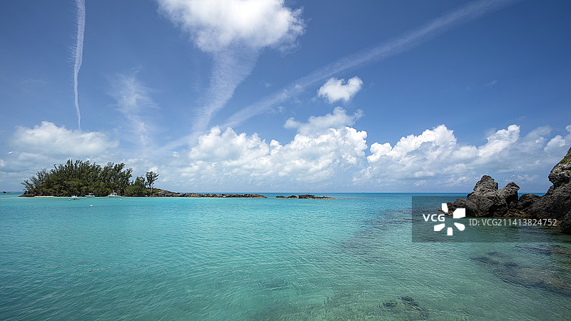 百慕大的壮丽海景图片素材