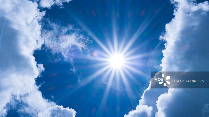 泰国夏日天空云彩航拍图片素材