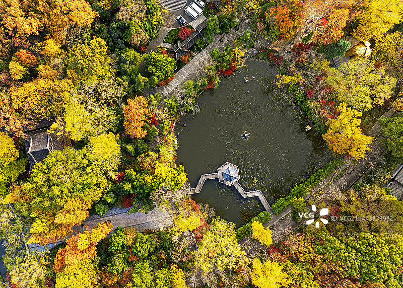 栖霞山与栖霞寺图片素材