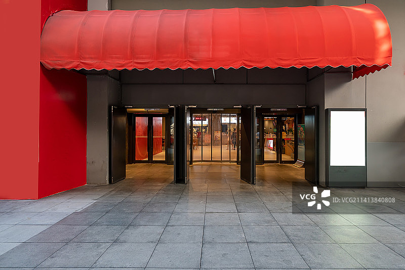 商场入口图片素材