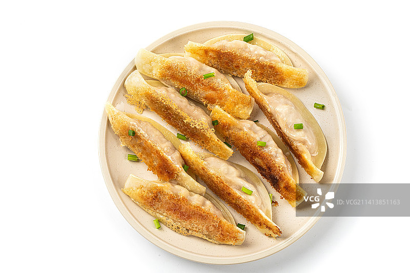 传统美食锅贴图片素材