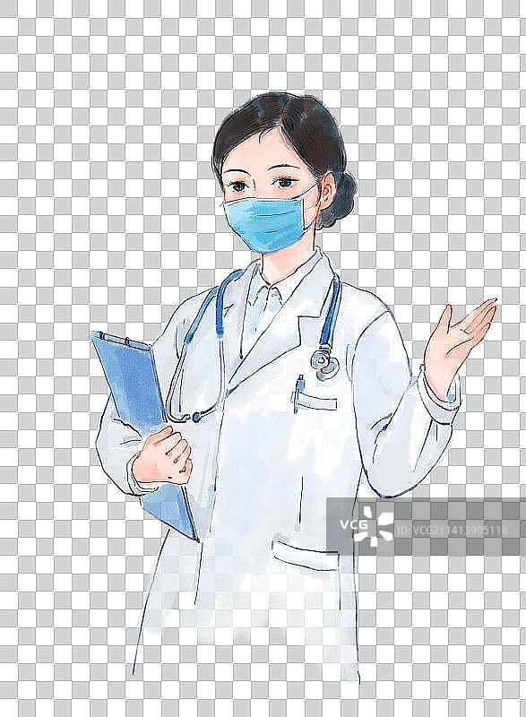 医护人员插画图片素材