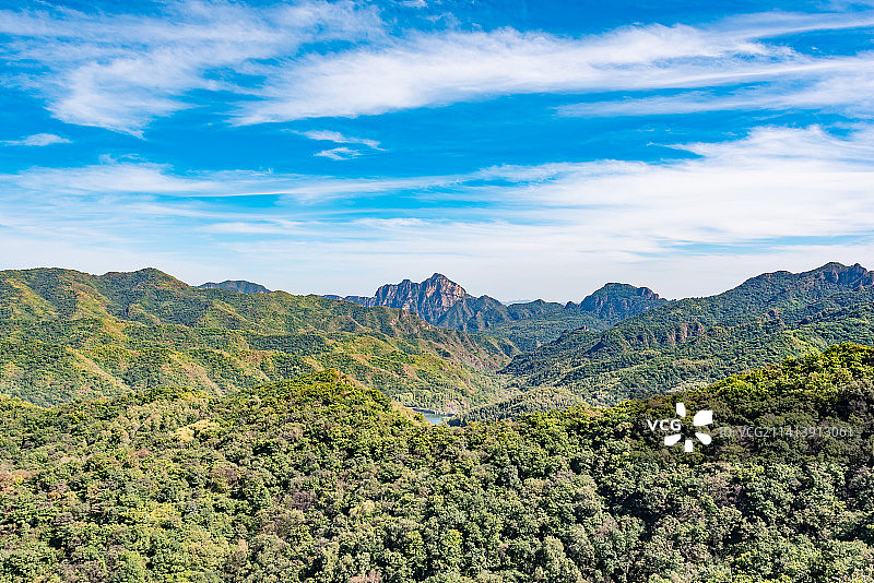 北京延庆玉渡山自然保护区图片素材