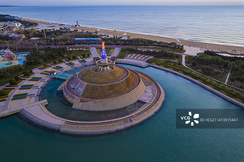 日照世帆基地潮汐塔图片素材