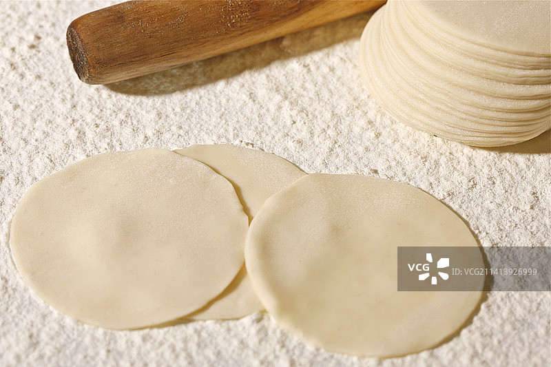 饺子皮图片素材