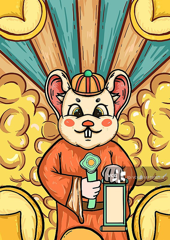 卡通人物插画图片素材