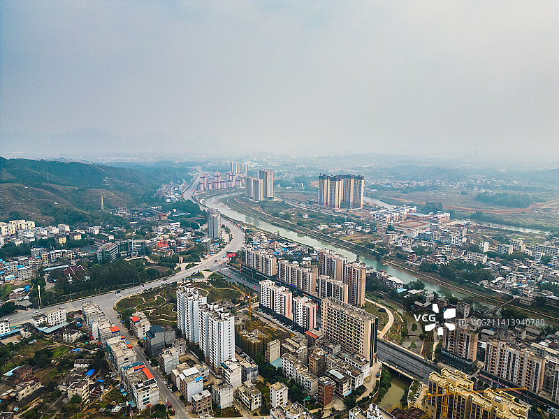 广西贺州平桂区建筑图片素材