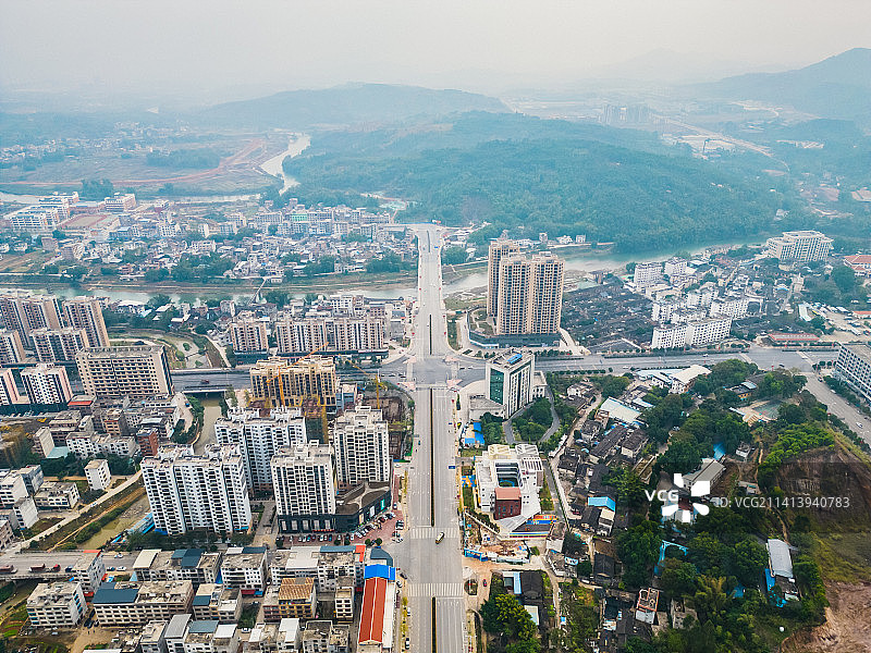 广西贺州平桂区建筑图片素材