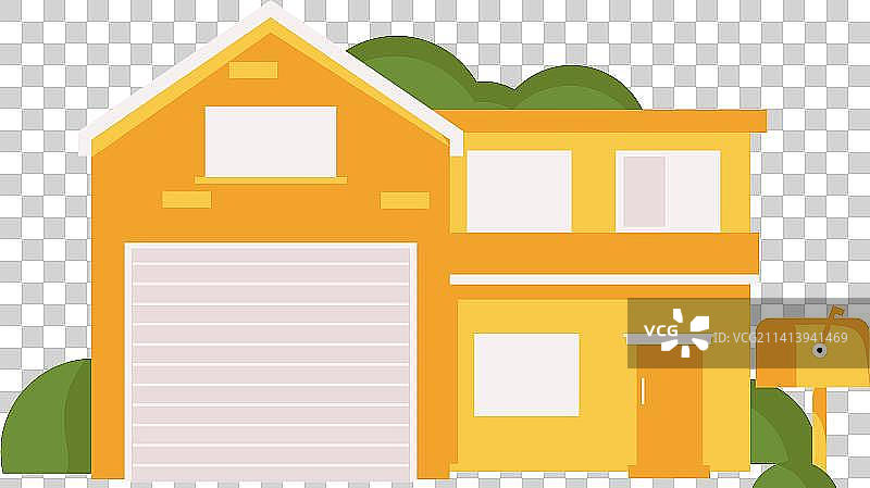 屋子建筑矢量概念运营插画图片素材