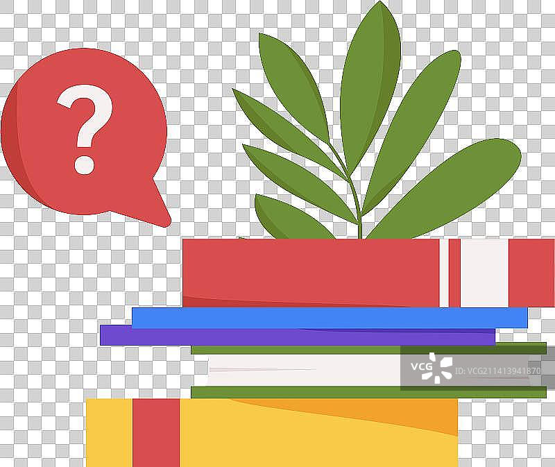 通过网课远程进行在线教育扁平矢量概念运营插画图片素材