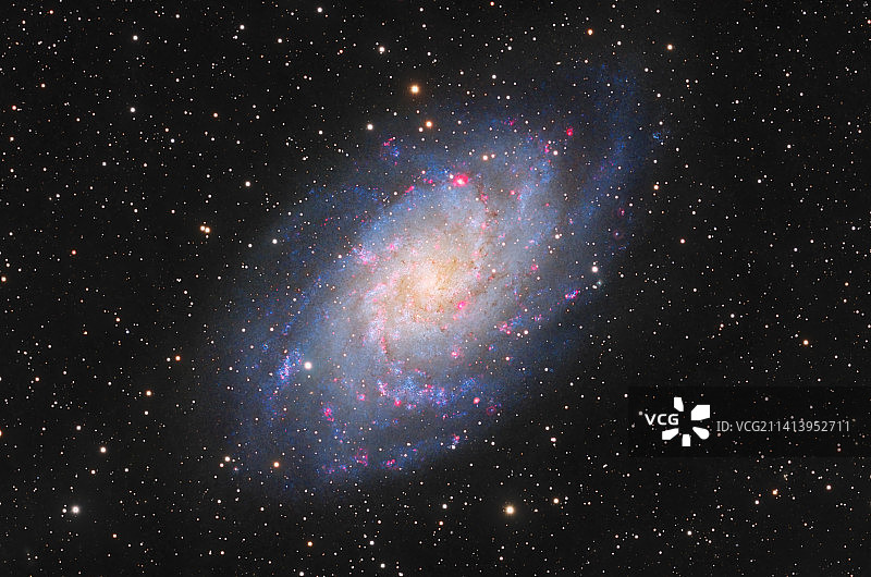 M33三角星系图片素材