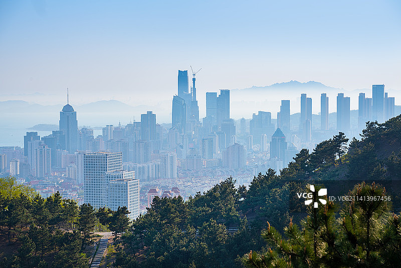 城市风光，空气质量图片素材