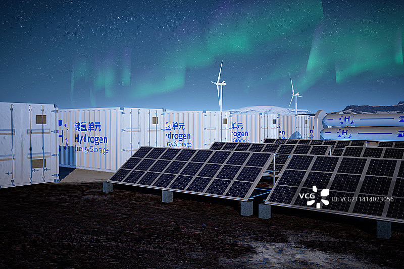 新能源，碳中和，储能，光伏，电力，氢图片素材