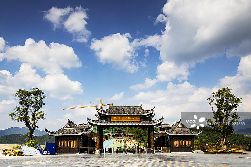 贵州西江千户苗寨风光图片素材