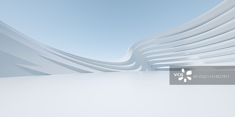 空间简约场景图片素材