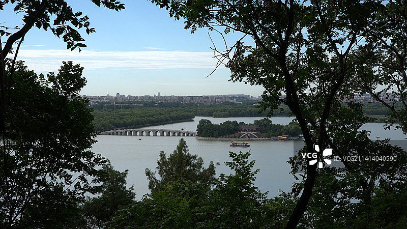 颐和园小景图片素材