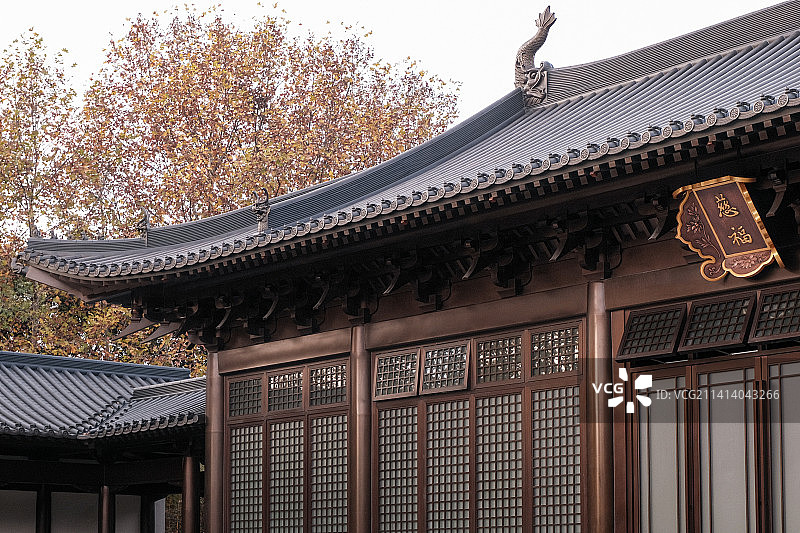 杭州 南宋德寿宫遗址博物馆 慈福宫的建筑外部图片素材