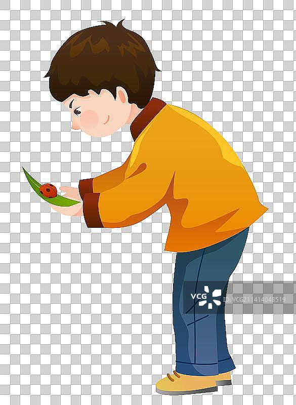 可爱儿童插画图素图片素材