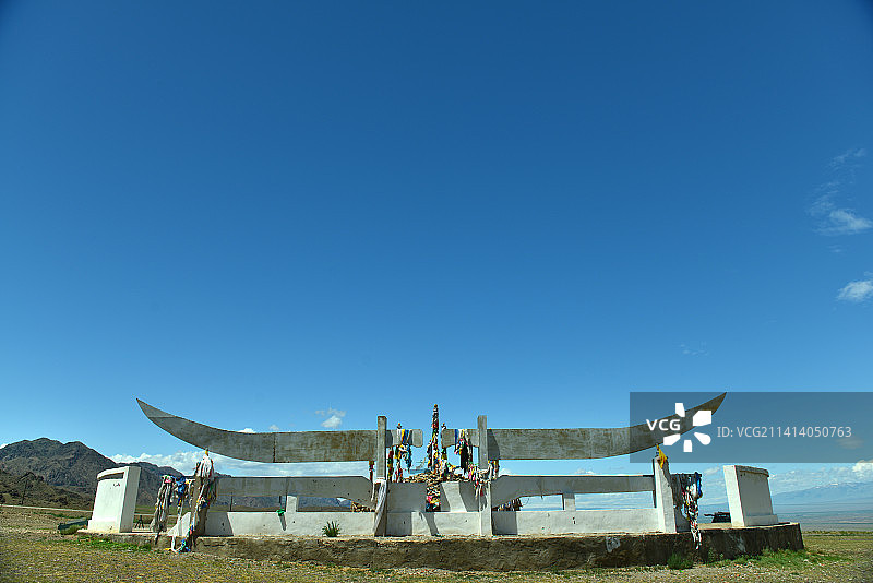 和布克赛尔东归敖包图片素材