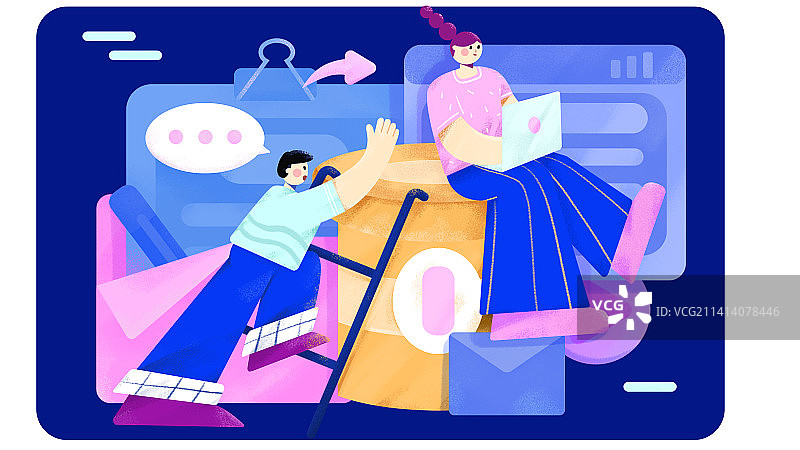 上班进行时图片素材