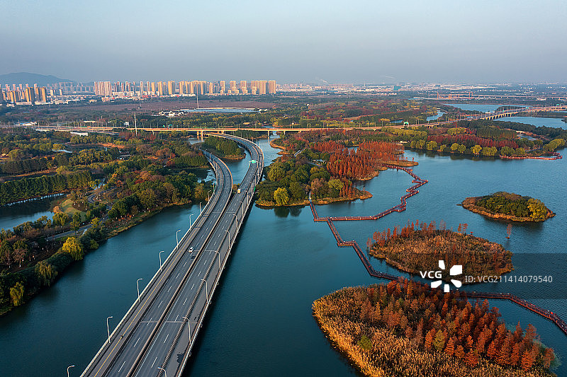 苏州虎丘湿地公园图片素材