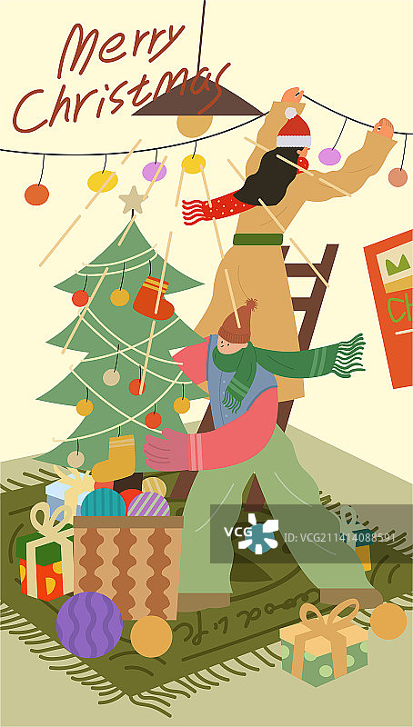 圣诞节装饰图片素材