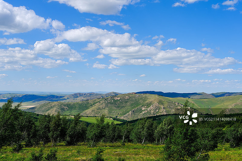 中国内蒙古赤峰克什克腾旗阿斯哈图石林风景图片素材