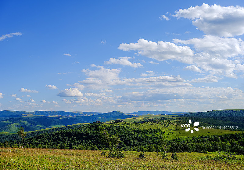 中国内蒙古赤峰克什克腾旗阿斯哈图石林风景图片素材