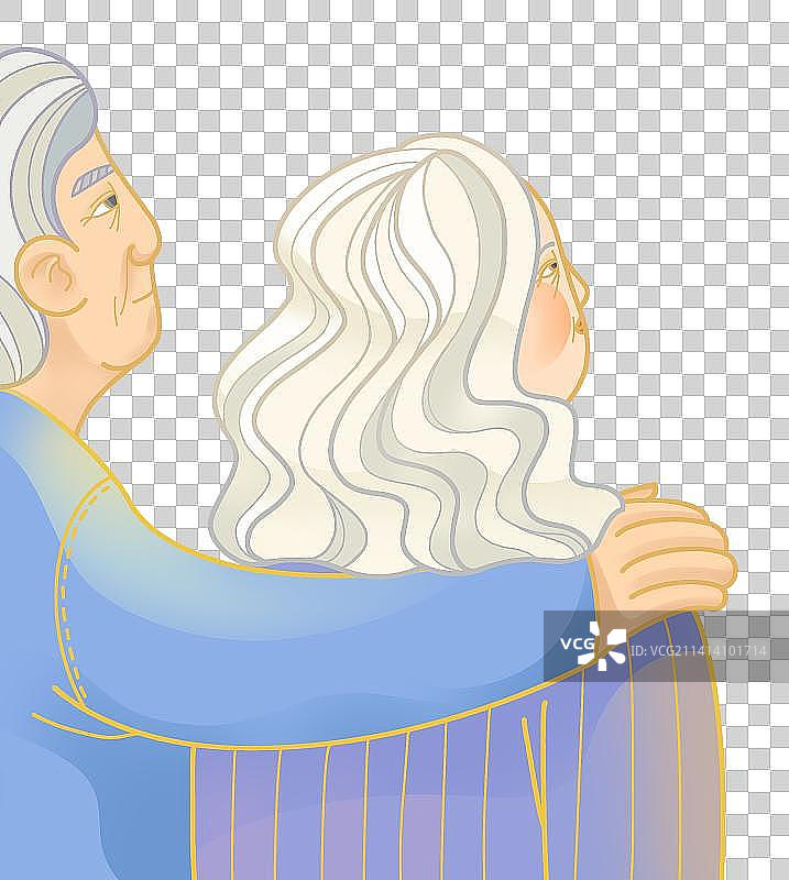 老年夫妇图片素材