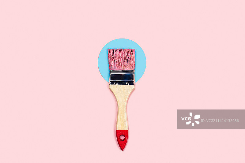 粉色笔刷彩色背景，荷兰阿姆斯特丹图片素材