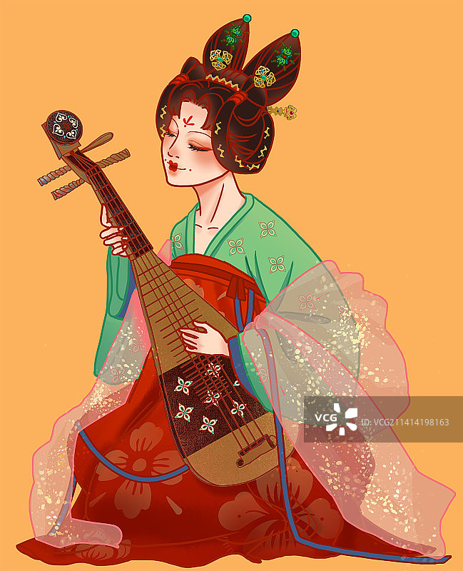 古风美女图片素材