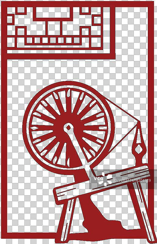 纺车老式传统图片素材