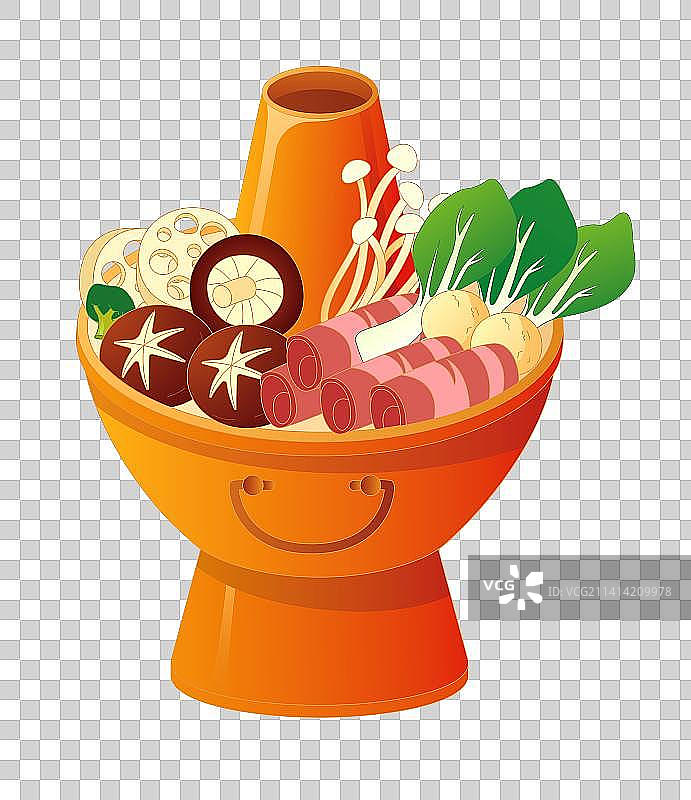 年夜饭之肥牛火锅图片素材