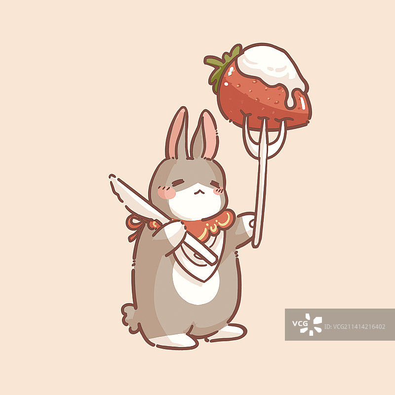 2023年兔年插图图片素材