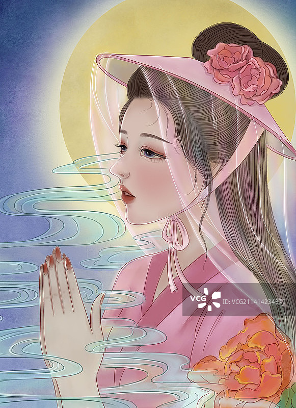 四大美女貂蝉图片素材