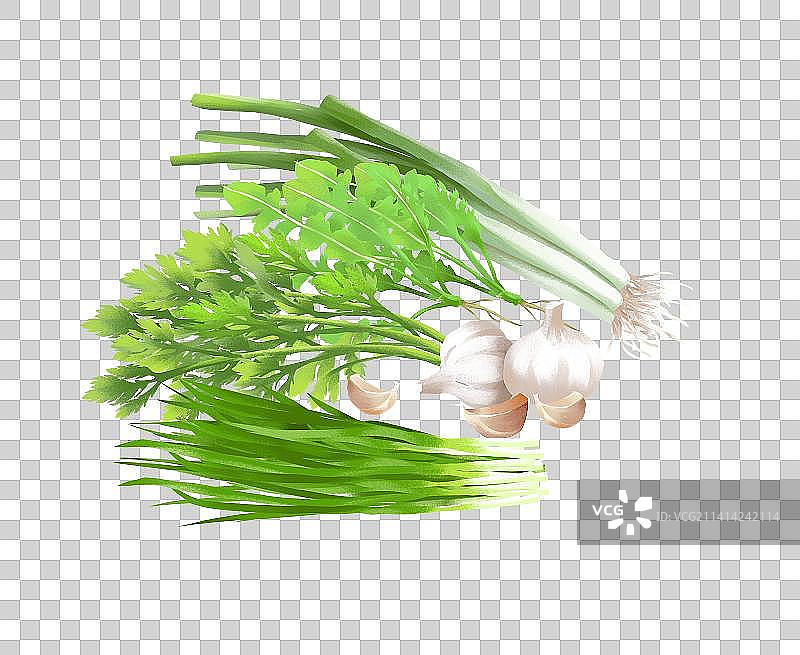 五辛盘食材元素图片素材